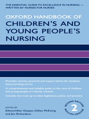cover image of Oxford Handbook of Children's and Young People's Nursing